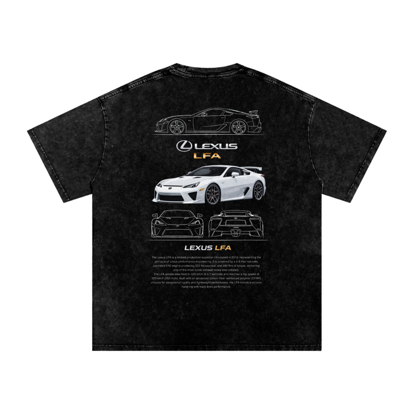 Lexus LFA Oversized Cotton T-Shirt