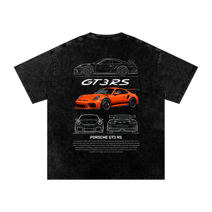 Porsche 911 GT3 RS Oversized Cotton T-Shirt