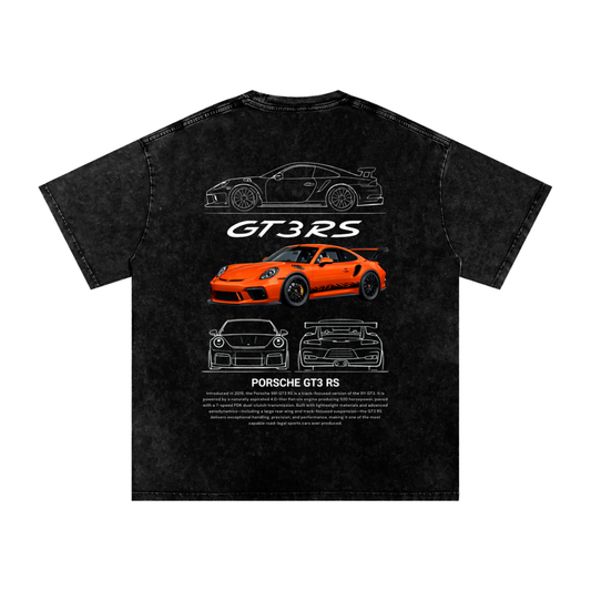 Porsche 911 GT3 RS Oversized Cotton T-Shirt