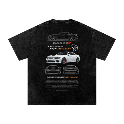 Dodge Charger SRT Oversized Cotton T-Shirt