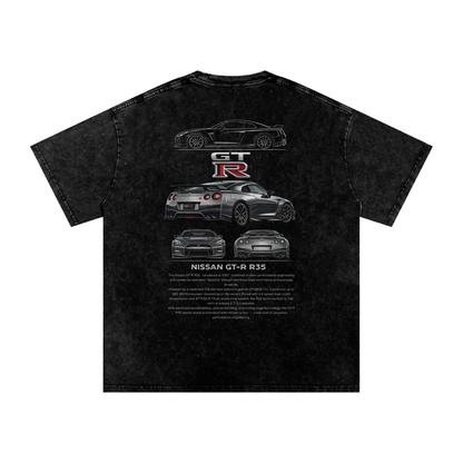 Nissan GT-R R35 Oversized Cotton T-Shirt