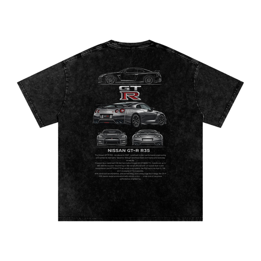 Nissan GT-R R35 Oversized Cotton T-Shirt